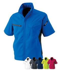 [春夏用]TS DESIGN・AIR ACTIVEショートスリーブジャケット(08-8156)