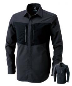 [通年]ハイブリッドストレッチシャツ(08-84605)