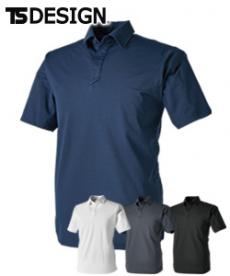 [春夏用]TS DEOドライショートスリーブポロシャツ[男女兼用](08-9065)
