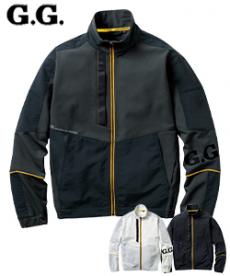 【在庫限り】[秋冬用]ストレッチ長袖ブルゾン(09-052200)