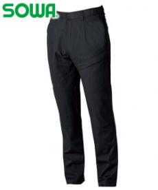 [通年]カーゴパンツ(難燃・ワンタック・脇ゴム)[男女兼用](09-604208)