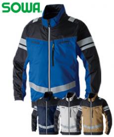 [春夏用]長袖EFブルゾン(反射材付)[男女兼用](09-736910)