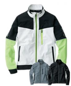 [春夏用]ストレッチ軽量長袖ブルゾン(09-801800)