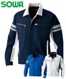 [秋冬用]反射材付き長袖ブルゾン[男女兼用](09-9664)