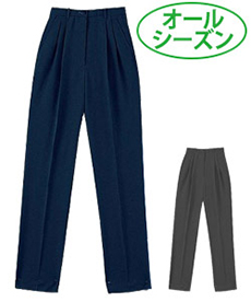 [通年]レディーススラックス[ソフトタイプ][女性用](10-BL1523)