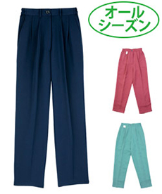 [通年]レディーススラックス[女性用](10-BL9603)