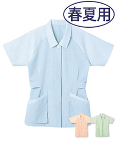 [春夏用]半袖ジャケット[女性用](10-JS623)