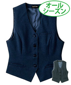 [通年]ベスト[レギュラータイプ][女性用](10-L1510)