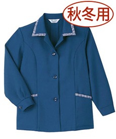 [秋冬用]長袖スモック(10-L6600)