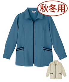 [秋冬用]長袖スモック(10-L8800)