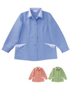 [秋冬用]長袖スモック(10-L9380)