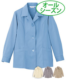 【在庫限り】[通年]長袖スモック[女性用](10-SL300)
