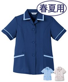 [春夏用]半袖スモック(10-SL310)