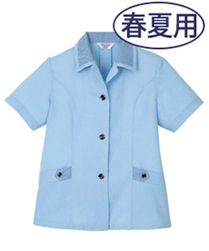 [春夏用]半袖スモック(10-SL580)