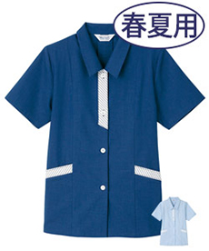 [春夏用]半袖スモック(10-SL877)