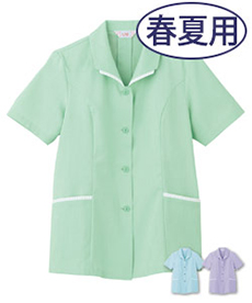 [春夏用]半袖スモック(10-SL933)