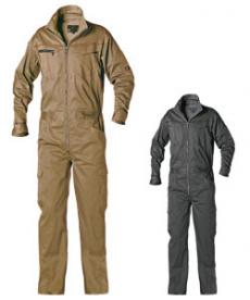 [通年]ストレッチ長袖ツナギ(12-K510)