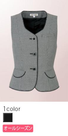 【在庫限り】[通年]千鳥柄チェックベスト(21-11470)