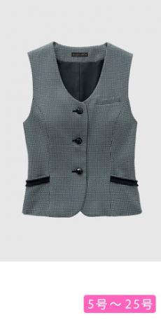【在庫限り】[通年]バーズアイ柄ベスト(21-11570)