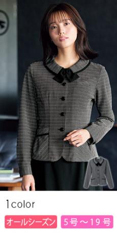 春夏用]ボーダー柄オーバーブラウス[ニット/ストレッチ/吸汗速乾