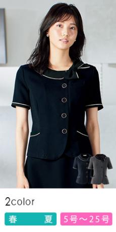 [春夏用]オーバーブラウス[シャドーボーダー](21-26600)