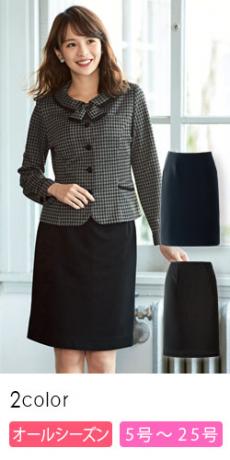 [通年]タイトスカート[ストレスフリーボトム/ニット](21-51870)