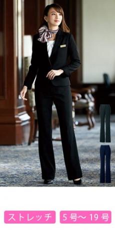 [通年]ブーツカットパンツ[ストレッチ](21-71412)