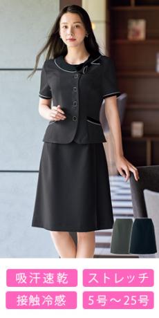 [春夏用]ラップキュロット[55cm丈/シャドーボーダー](21-76605)