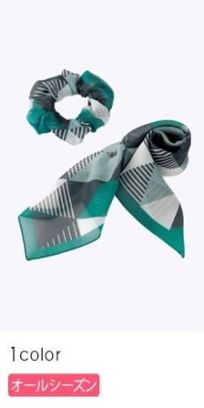 スカーフ&シュシュ[セット販売](21-OP163)