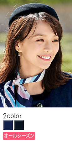 後ろのリボンがかわいく華やかな印象の帽子(21-OP501)