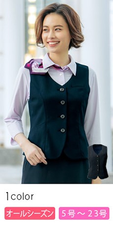 [通年]ベスト[シャドーストライプ/消臭/ストレッチ](22-AR2000)