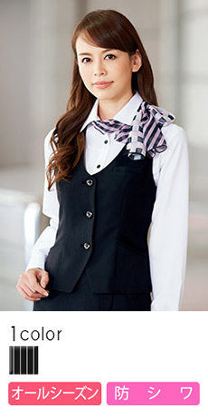 【在庫限り】[通年]ストライプ・ベスト(22-AR2851)