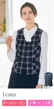 ベスト[チェック](22-AR2894)