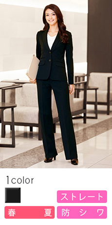 [通年]ストレッチ裏地が心地よい、美シルエットと安定感を両立したパンツ(22-AR5666)