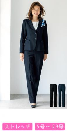 [通年]パンツ[ストライプ/ストレッチ](22-AR5875)