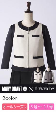 [通年]MARY QUANT ベスト[ストレッチ](22-M23101)