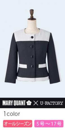 【在庫限り】[通年]MARY QUANT ジャケット[ストレッチ/抗菌消臭](22-M43131)