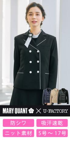 [通年]MARY QUANT ジャケット[ニット/防シワ/吸汗速乾](22-M43231)