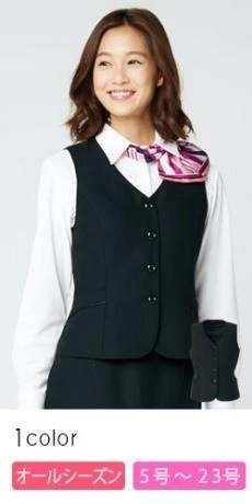 [通年]ベスト[総裏/帯電防止裏地](22-UF2510)