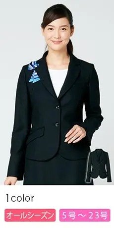 [通年]コンパクトなフォルムのベーシック・ジャケット(22-UF4510)