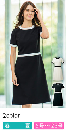 YUKI TORII ワンピース[モノトーン/高通気](22-YT6716)