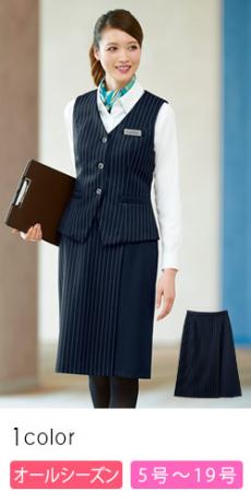 スカート[ニット/ストレッチ/吸汗速乾](23-9855)