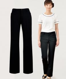 レディースストレッチパンツ/股下フリー[女性用](26-E3042)