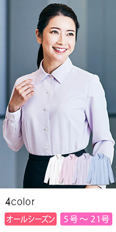 [通年]長袖ブラウス[吸汗速乾](28-GBLL1868)