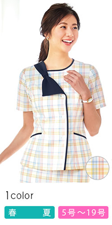 【在庫限り】オーバーブラウス[チェック](28-GOBL1912)