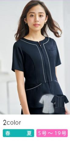 [春夏用]オーバーブラウス[消臭/制菌/吸汗速乾/ストレッチ](28-GOBL2001)