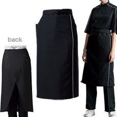 ブランチ エプロン/パイピングデザイン(31-BC7132)