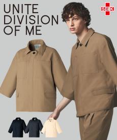 ファスナースクラブ(六分袖)[男女兼用](31-DOM0001)