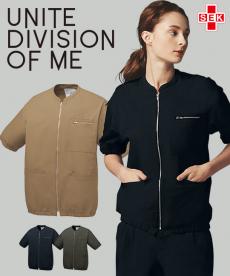 ファスナースクラブ(半袖)[男女兼用](31-DOM0024)