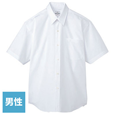 [通年]カッターシャツ/半袖[男性用](31-EP828)